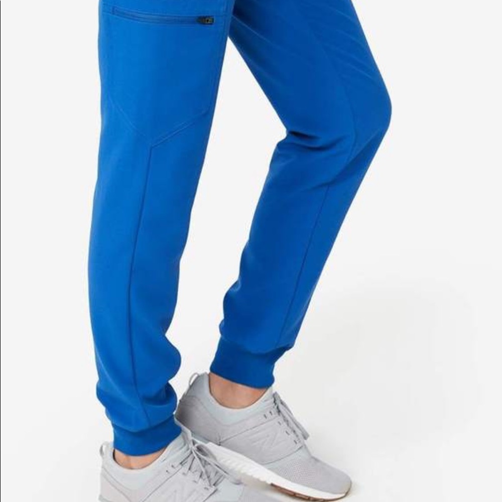 Figs Royal Blue Jogger Scrubs